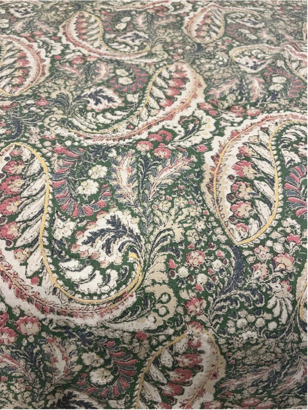 Ralph Lauren Allie Green Paisley Floral King Comforter Set Comf. & 2 King Shams